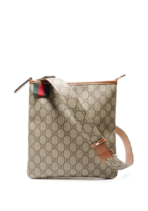 Gucci Pre-Owned 2000s GG Supreme Sherry messenger bag - Neutrals