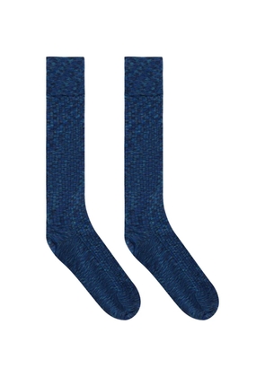 Valentino Garavani ribbed socks - Blue