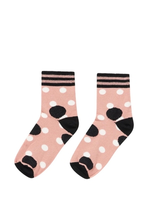 Valentino Garavani polka dot socks - Pink