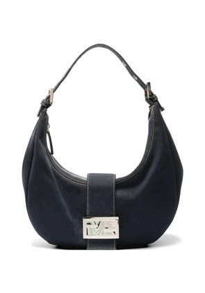 Fendi Pre-Owned 2000-2015 Mamma half-moon-shape shoulder bag - Blue