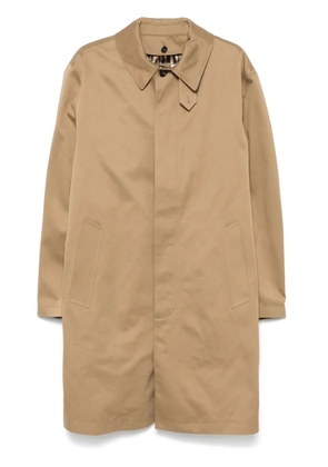 Saint Laurent cotton gabardine trench coat - Neutrals