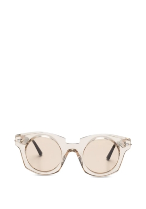 Kuboraum Mask J6 round-frame sunglasses - Black