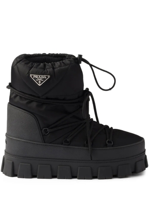Prada quilted après ski boots - Black
