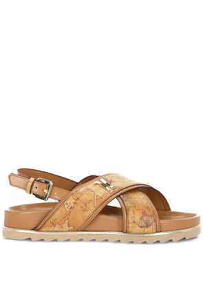 ALVIERO MARTINI 1° CLASSE flat sandals - Brown