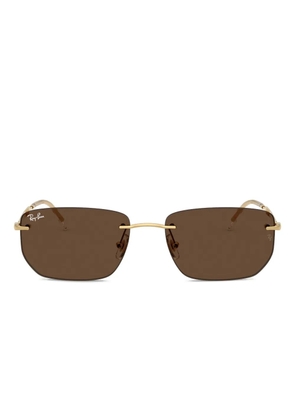 Ray-Ban rimless frame sunglasses - Gold