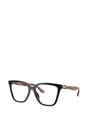 Emporio Armani cat-eye-frame sunglasses - Black