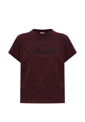 LOEWE logo-embroidered T-shirt
