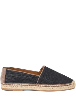Brunello Cucinelli canvas espadrilles - Blue
