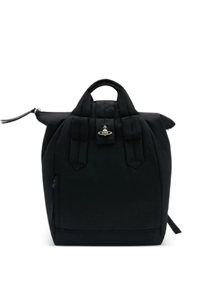 Vivienne Westwood handle steven backpack - Black