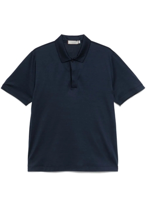 Canali jersey polo shirt - Blue