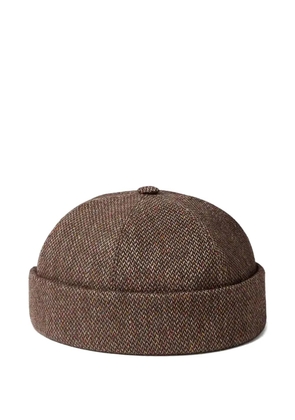 Loro Piana patterned hat - Brown