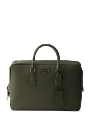 Prada Saffiano leather work bag - Green