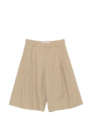 Tela pleated shorts - Neutrals