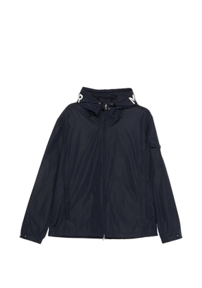 Moncler hooded zip jacket - Blue