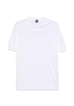 Fedeli polo-collar T-shirt - White