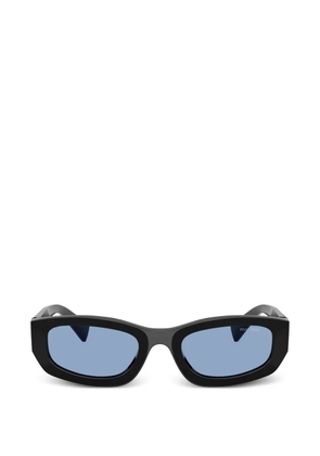 Miu Miu Eyewear logo-detail sunglasses - Black