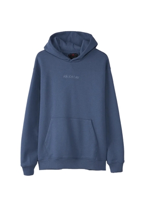 Jordan wordmark fleece hoodie - Blue