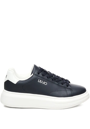 LIU JO lace-up platform low-top sneakers - Blue