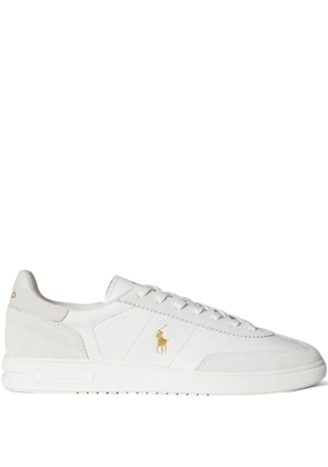 Polo Ralph Lauren Bedford suede low-top sneakers - White