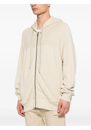 Rick Owens zip-up hoodie - Neutrals