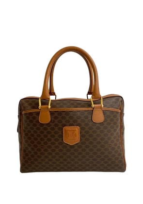 Celine Pre-Owned 1997 Macadam Coated Canvas handbag - Brown