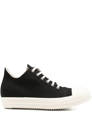 Rick Owens DRKSHDW lace-up round-toe sneakers - Black