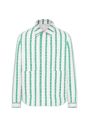 Thom Browne Repp striped tweed utility jacket - Green