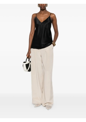 Max Mara Mxebacco V-neck blouse - Black