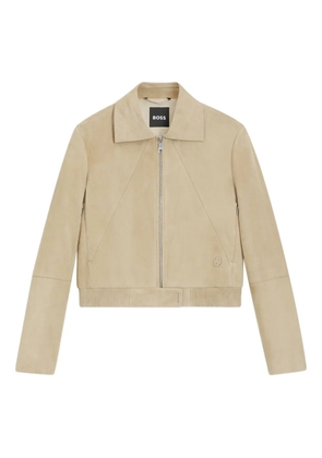 BOSS zip-up jacket - Brown