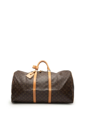Louis Vuitton Pre-Owned 1999 Monogram Keepall 60 travel bag - Brown