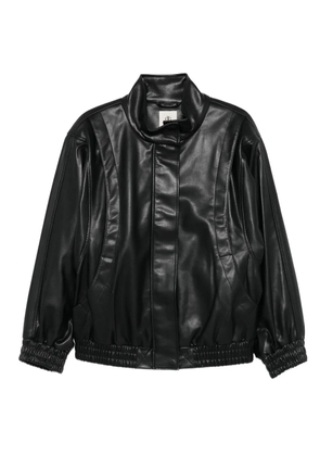 The Garment elastic-cuffed zip-fastening jacket - Black