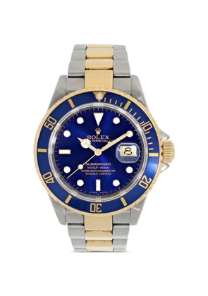 Rolex stainless steel blue 40mm submariner watch