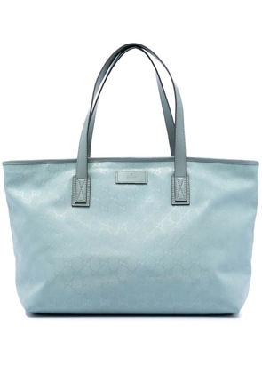 Gucci Pre-Owned 2016-2026 Medium GG Imprime tote bag - Blue
