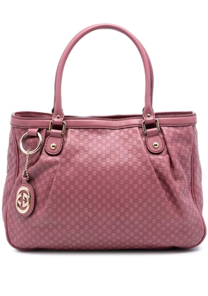 Gucci Pre-Owned 2016-2026 Microguccissima Sukey tote bag - Pink