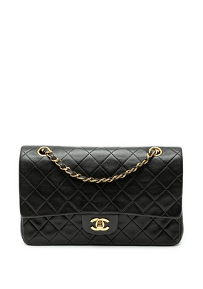 CHANEL Pre-Owned 1996-1997 Medium Classic Lambskin Double Flap shoulder bag - Black