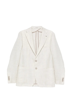 Tagliatore buttoned blazer - Neutrals