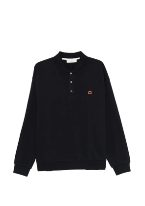 DUNST button logo polo shirt - Blue