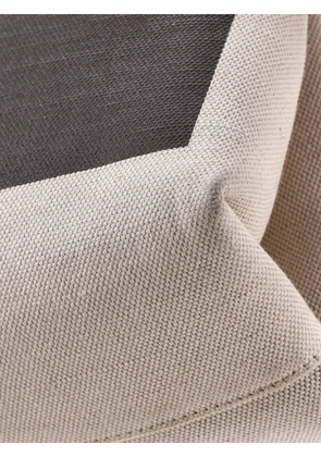 Valentino Garavani Pre-Owned VLogo Signature Tote Leather and Canvas Large shoulder bag - Neutrals