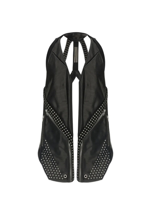 Rick Owens Temple leather vest - Black