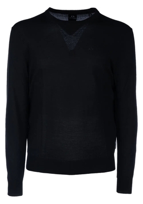 Armani Exchange crew-neck sweater - Black