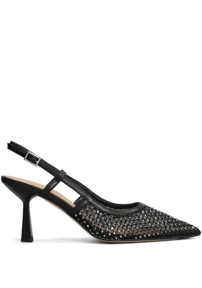 Chantal 60mm crystal-embellished pumps - Black