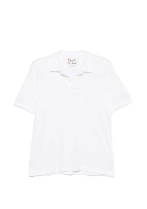 MC2 Saint Barth terry polo shirt - White
