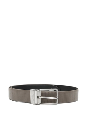 Lacoste leather belt - Grey