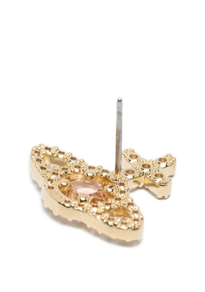 Vivienne Westwood Olympia orb-crystal earrings - Gold