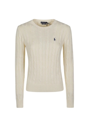 Polo Ralph Lauren cable-knit crewneck jumper - Neutrals