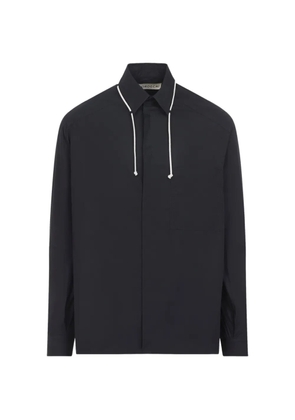 MORDECAI drawstring shirt - Black