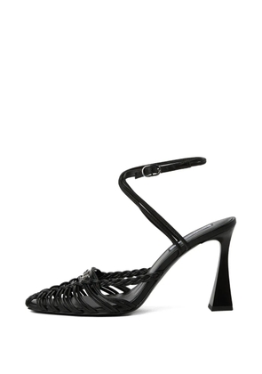 Karl Lagerfeld Debutante leather sandals - Black