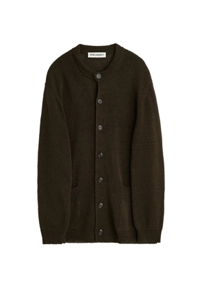 OUR LEGACY Parlor button-up cardigan - Brown