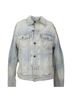AMIRI MX2 Trucker zipped denim jacket - Blue