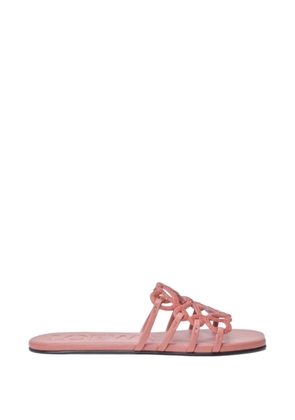 LOEWE Petal Anagram sliders - Pink
